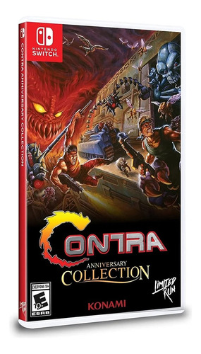 Contra Anniversary Collection Para Nintendo Switch Nuevo