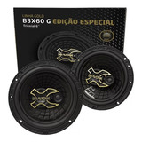 Parlante Tipo Triaxial Bravox B3x60 Para Autos, Pickups & Suv Color Negro De 4 167.5mm X 167.5mm X 6   X 2 Unidades 