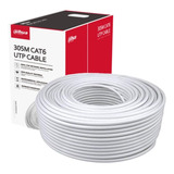 Bobina Cable Utp 100% Cobre Dahua 305m Blanco Interior Cat6