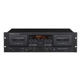 Tascam 202mkvii - Grabadora De Casete Doble Con Puerto Usb,.