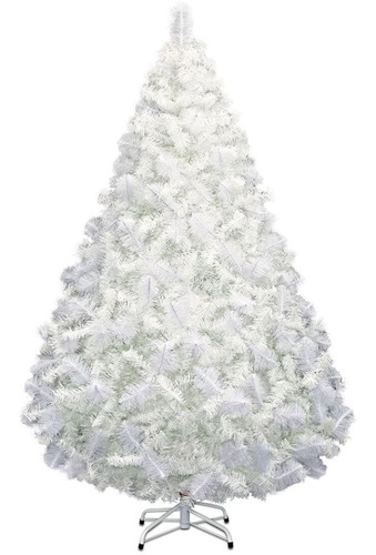 Arbol De Navidad California 1.90 Mts  Naviplastic Blanco