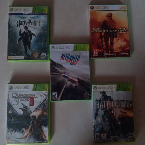 5 Jogos De Xbox 360