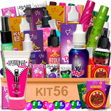 Kit 56 Gel Lubrificante Sexual Produtos Revenda Original