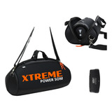 Bag Capa Casecompatível Com Xtreme 2/3 Impermeável+estojo 