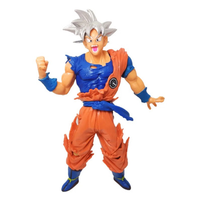Dragon Ball Z Figura Goku Ultra Instinto Sayayin Plata 18cm | Meses sin interés