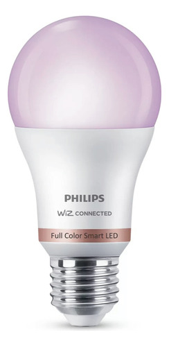 Lampara Led Bulbo Smart Rgb Full Color E27 Wifi Philips Wiz