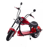 Scooter Elétrica Chopper 2000w Vermelha