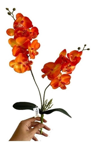 Haste Orquidea Artificial Para Arranjo Decoração Sofisticada