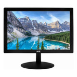 Monitor De Led Para Computador Com Hdmi E Vga - 20 Polegadas Cor Preto