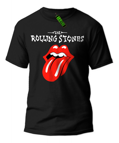 Lum - Remera Rock The Rolling Stones - Algodon 1ra Calidad