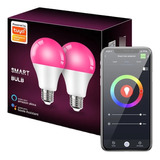 Bombillo Led Rgb Lámpara Wifi 9w Tuya Smart Life 2 Und Alexa