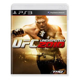 Ufc Undisputed 2010 Game Ps3 Midia Fisica Completo + Manual