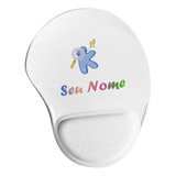 Mouse Pad Ergonômico Infantil Personalizado Nome Alfabeto 10