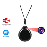 Mini Camara Wifi Collar Colgante Hd 1080p Grabardor De Video