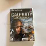 Jogo Call Of Duty Play 2 Pt/br Com Capa E Poster Ps2