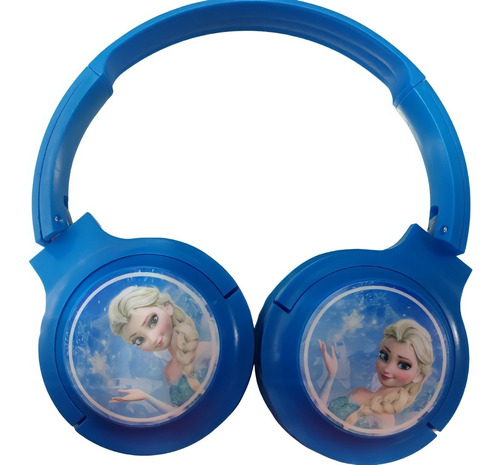 Audífono Bluetooth Niña Frozen Elsa Disney Princesa Infantil