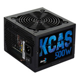 Fonte Atx Aerocool Kcas 500w 80 Plus Bronze Pfc Ativo 