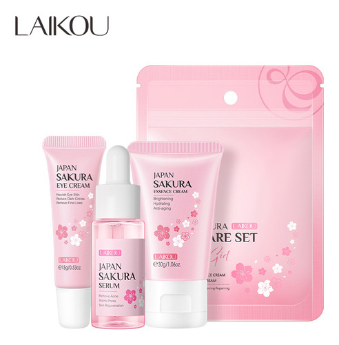 Set De Crema Facial Sakura Laikou Skin Hidratante Facial