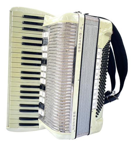 Acordeón Hohner Organola 13 Registros Estuche 140 Bajos 