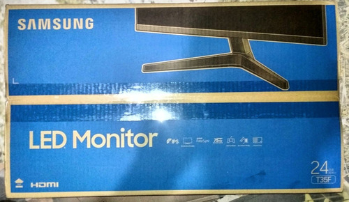 Usado Monitor Samsung 24 Full Hd Led Ips Para Tareas Menores