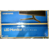 Usado Monitor Samsung 24 Full Hd Led Ips Para Tareas Menores