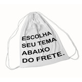 30 Lembrancinhas Mochilinhas Saco Personalizadas 20x30 Cm