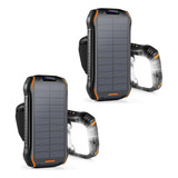 Pack X2 Cargador Solar Power Bank Batería Solar 26.800 Mah