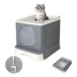 Caja De Arena Para Gatos Chicos Plegable Con Tapa,caja Arena