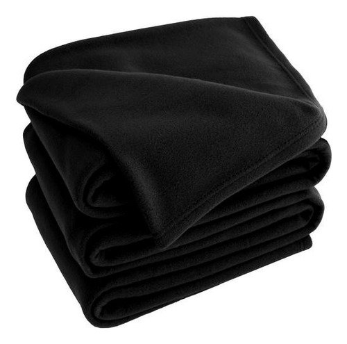 Cobija Termica 1,44 X 2,10 Para Cama Twin 230 Gr Color Negro