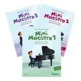 Partitura Piano Mini Maestro Vol 1, 2 Y 3 Completos Digital