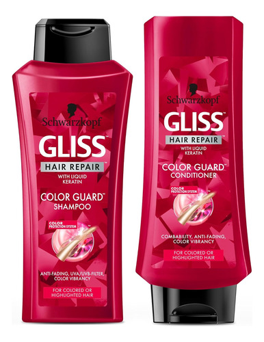 Schwarzkopf Gliss Hair Repair  set De Color Guardia  champ