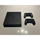 Sony Playstation 4 Slim 500gb Negro + 2 Controles