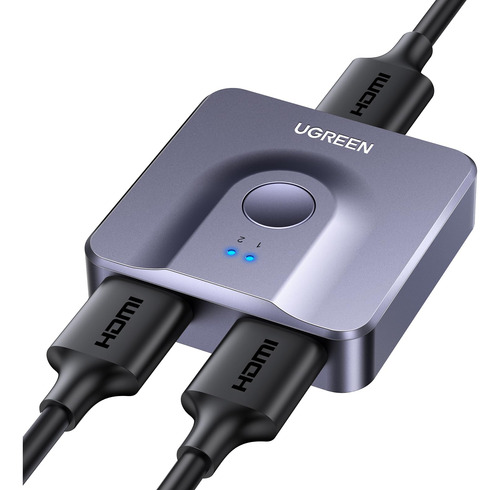 Ugreen Interruptor Hdmi 4k A 60hz, Conmutador Hdmi Bidirecci