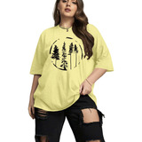 Camiseta Life Style Street Wear Floresta Pinheiro Blogueira