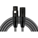 Cable Kirlin Para Micrófono 10 Mts Profesional, Mwc-270pb Bk