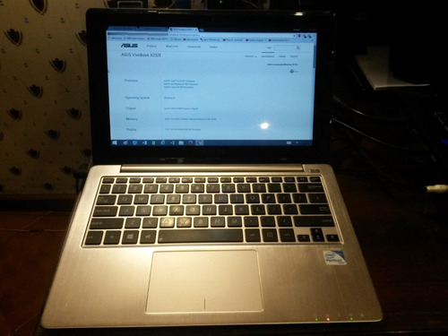 Netbook Asus Vivobook 11.6 X202e Ssd 500gb Touchscreen 4gb 