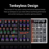 Redragon S113 - Teclado Para Juegos De Cable Mecánico Con Le