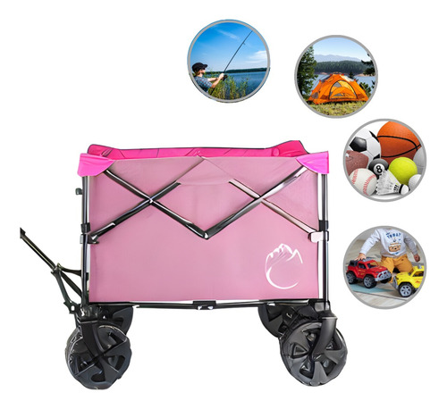 Carro Carrito Plegable Compras Playa Camping Pesca 