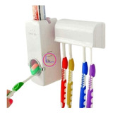 Dispensador De Crema Dental Con Porta Cepillos