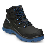 Bota De Seguridad Riverline Egy Azul Y Café