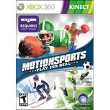 Kinect Motionsports Play For Real Xbox 360 Nuevo