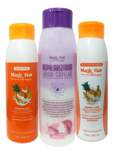 Magic Hair Shampoo Acondicionador Y Nuevo Boom Capilar