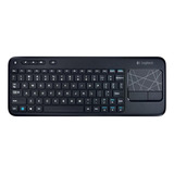 Teclado Inalámbrico Logitech K400 Qwerty Inglés Uk Color Negro