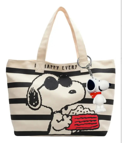 Bolso Bandolera De Dibujos Animados De Snoopy, Bolso De Mano, 40 X 33 Cm | MercadoLibre