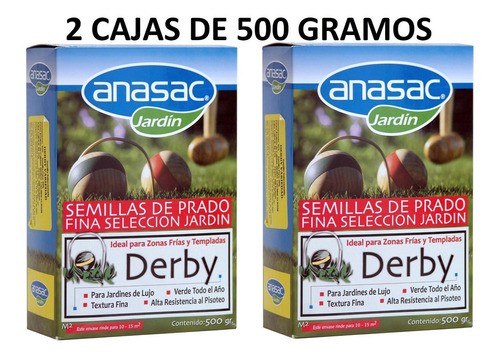 Semilla Pasto Derby Clima Frio 1000 Gramos Frio -templado