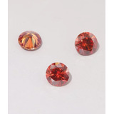 Diamante De Moissanita Rojo De 0.5ct.