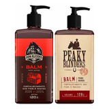 Kit 2x Balm Para Barba Negra E Peaky Blinders Don Alcides