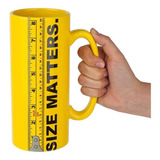 Taza Tazon Grande Mug Regla Size Matters 850 Ml