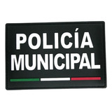 Policia Municipa Parche Pvc Isnignia Militar Nacional Mexico