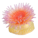 Sea Life Sea Anemone Party Favor Fish Tank Pequeña Amarillo